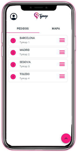 tymap app de pedido